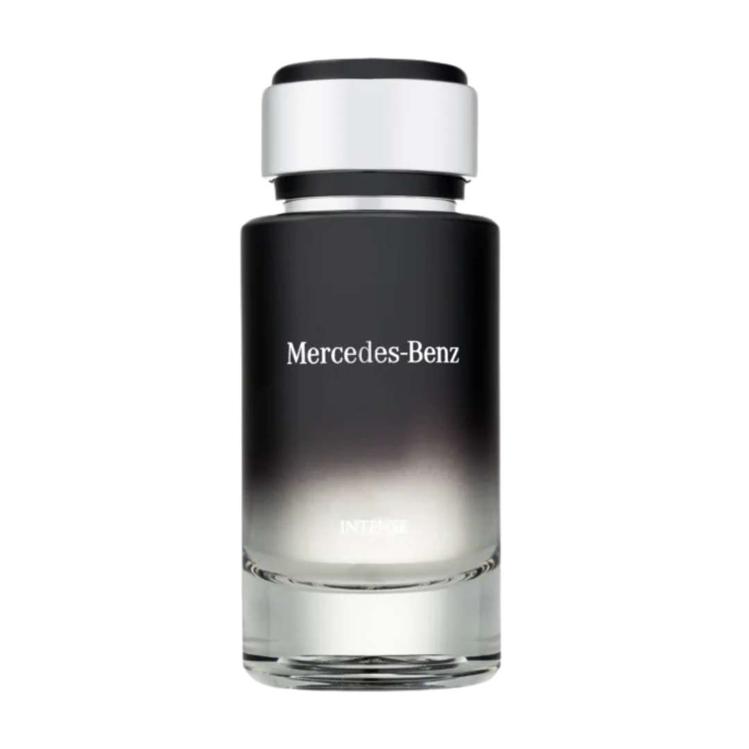 Bottle of Mercedes Benz Intense